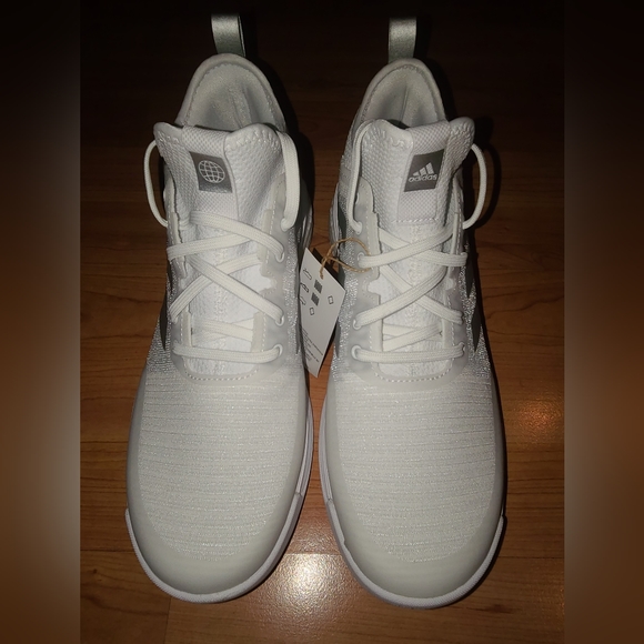 Adidas CrazyFlight Mid 'White Metallic Silver' - Picture 2 of 5